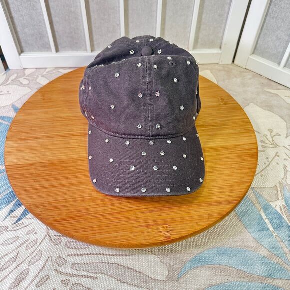 Baseball Hat with Rhinestones - Picture 1 of 6